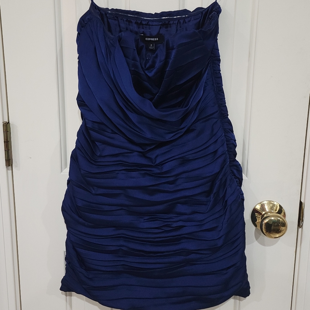 Navy Express Bodycon Dress, size 2